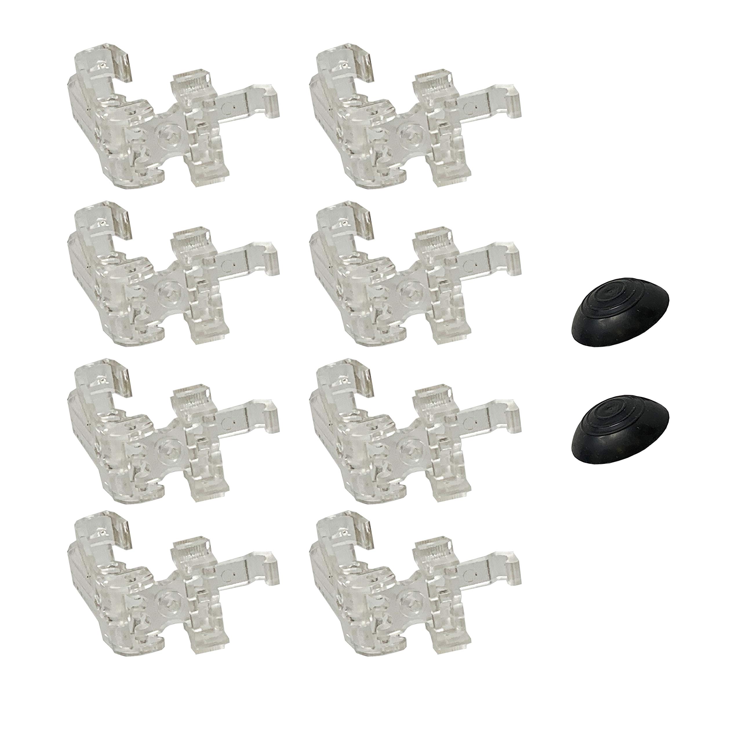 KASTLITE CT2-LATCH4-CC | Clear Polycarbonate Citadel 2 Diffuser